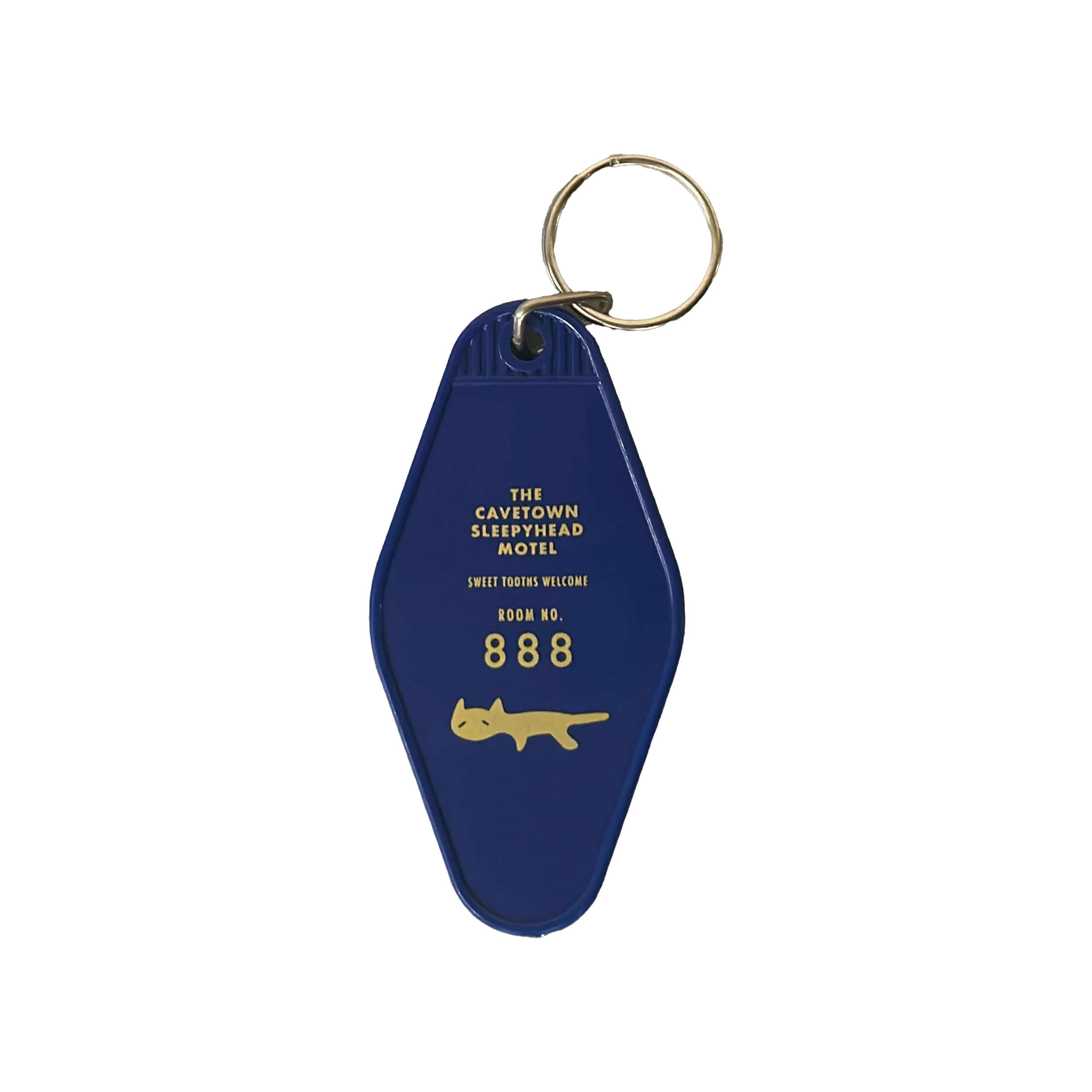 Sleepyhead Motel Keychain